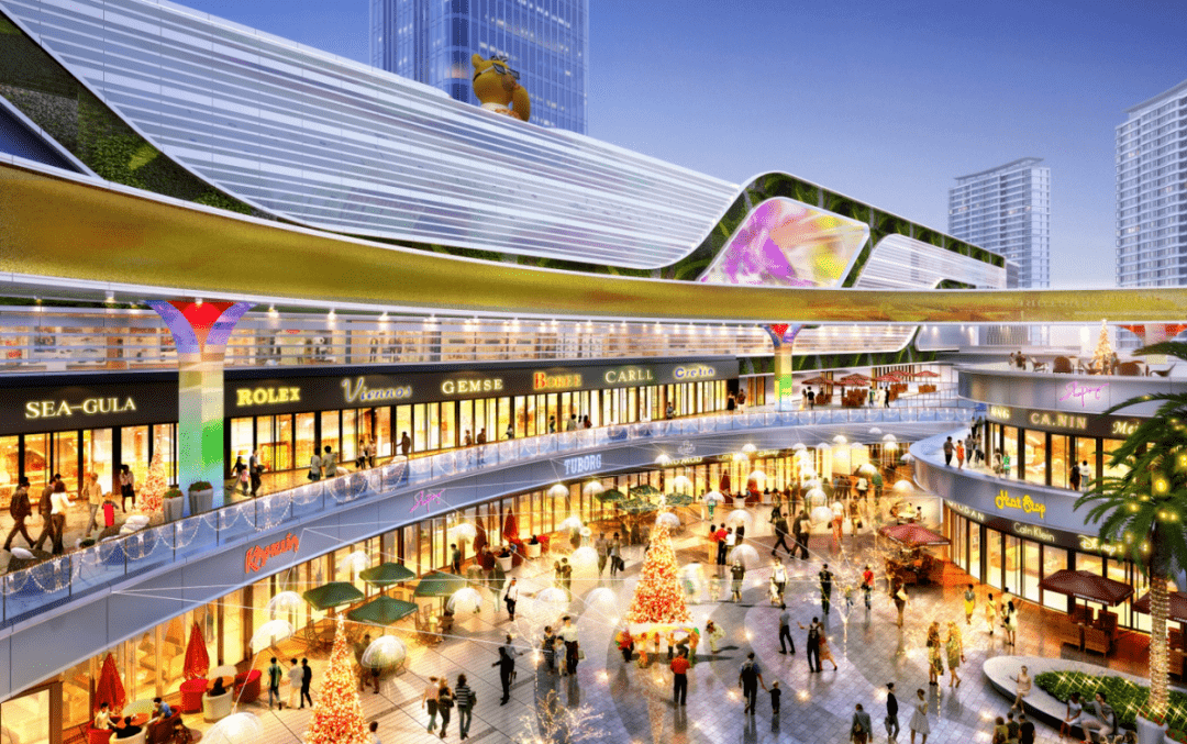 漳州龙文吾悦广场营销中心10月1日盛大开放裸眼3d极光秀灯光展等礼献