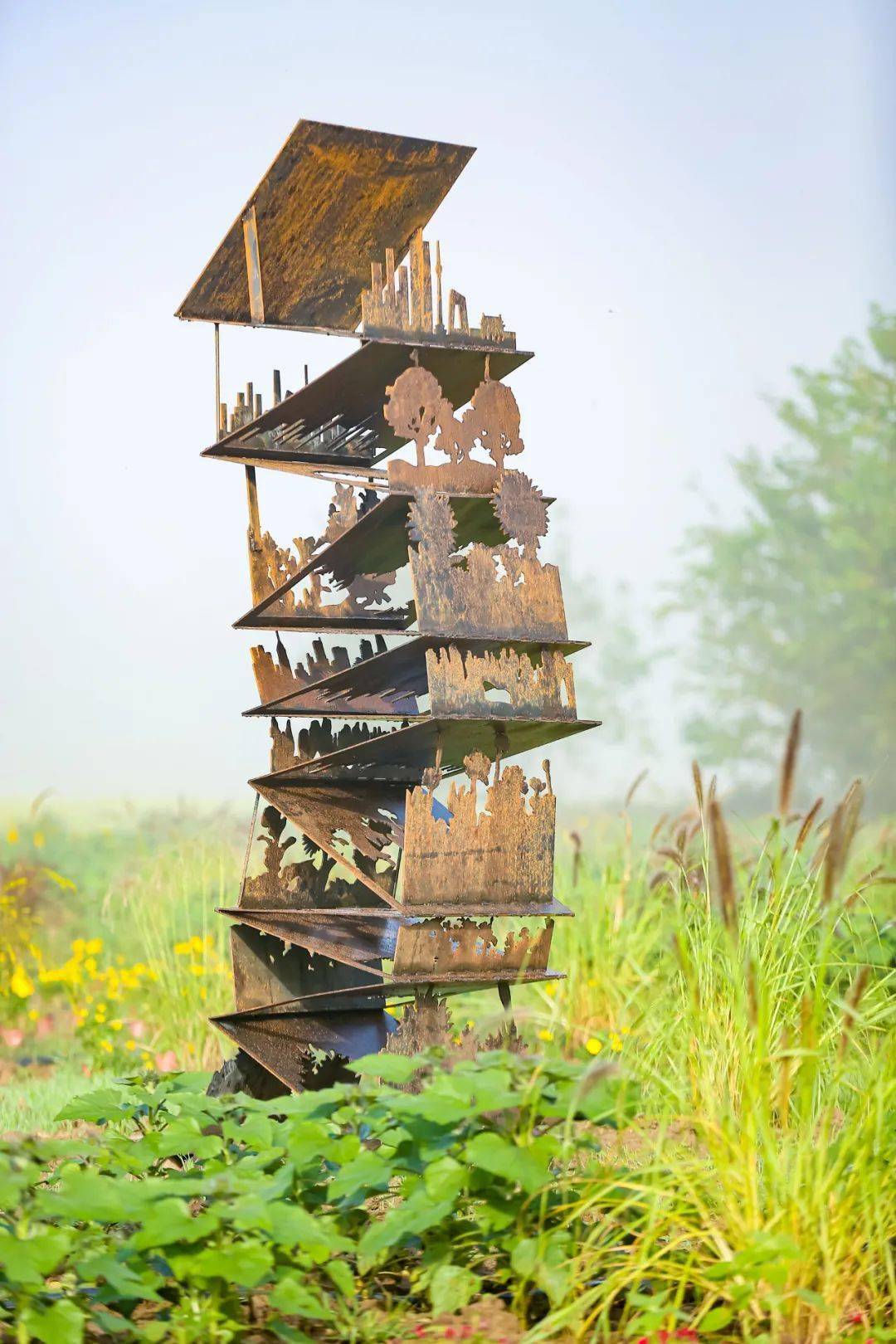 北京昌平大地艺术节今天开幕艺术园免费开放