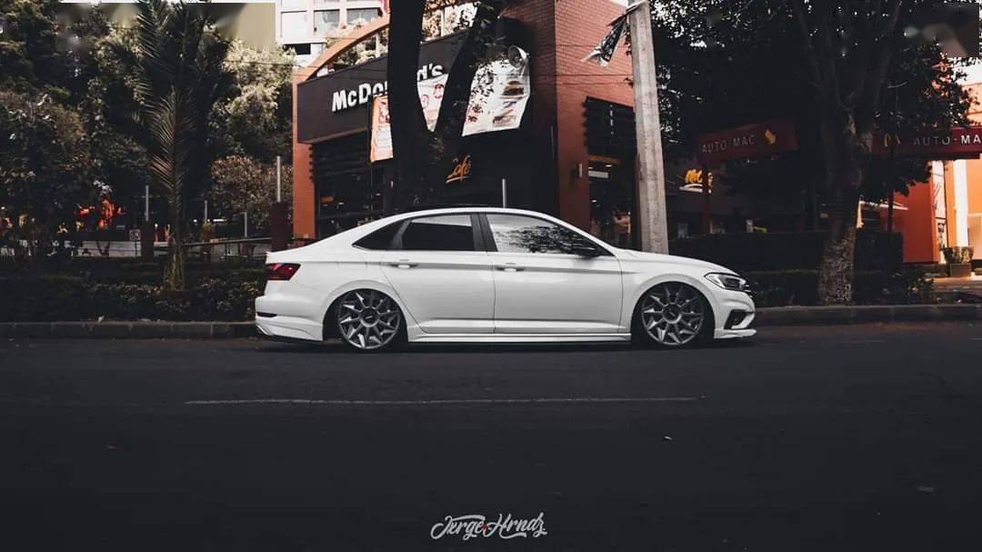 国外新jetta速腾低趴改装案例