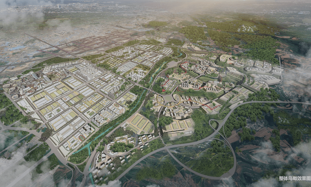晋城金匠开发区规划图图片