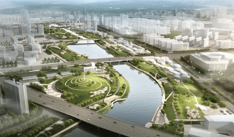 江北新区再添一条城市生态廊道