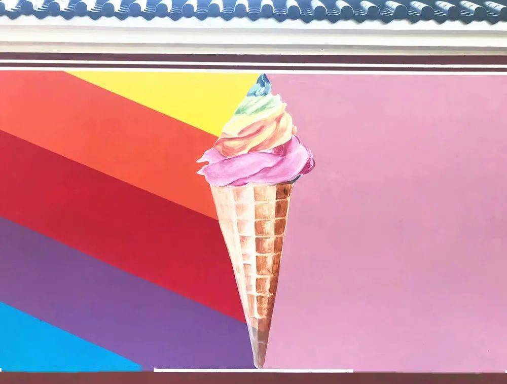 要火市区内惊现网红墙必须打卡