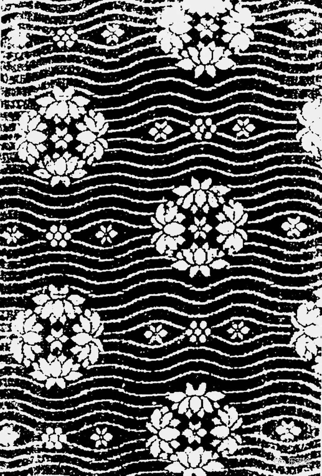 华强华沙落花流水纹考