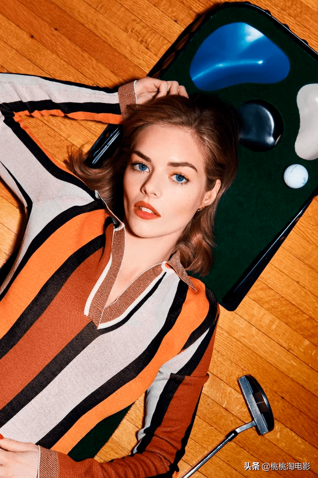 蓝眼睛澳洲女星萨玛拉·维文杂志大片_合作