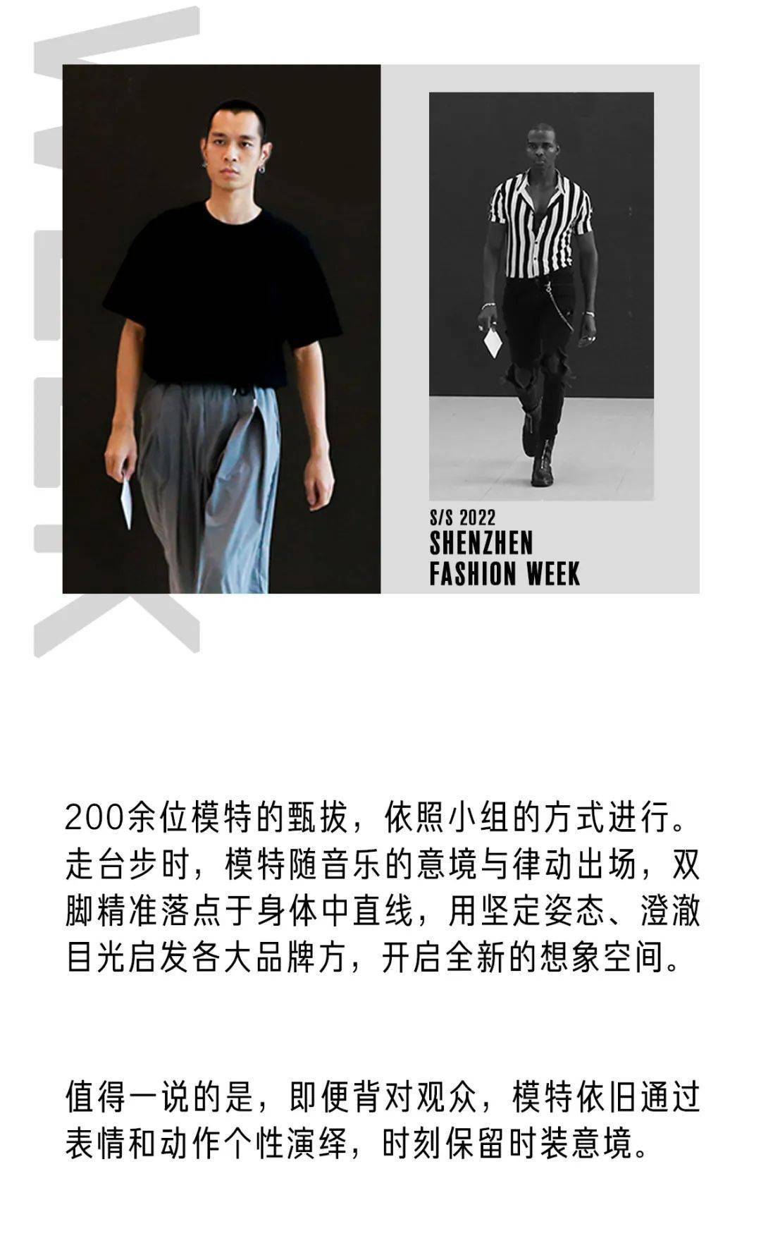 见证 S/S2022深圳时装周 | 模特面试:一同见证,时装周的“万种风情”