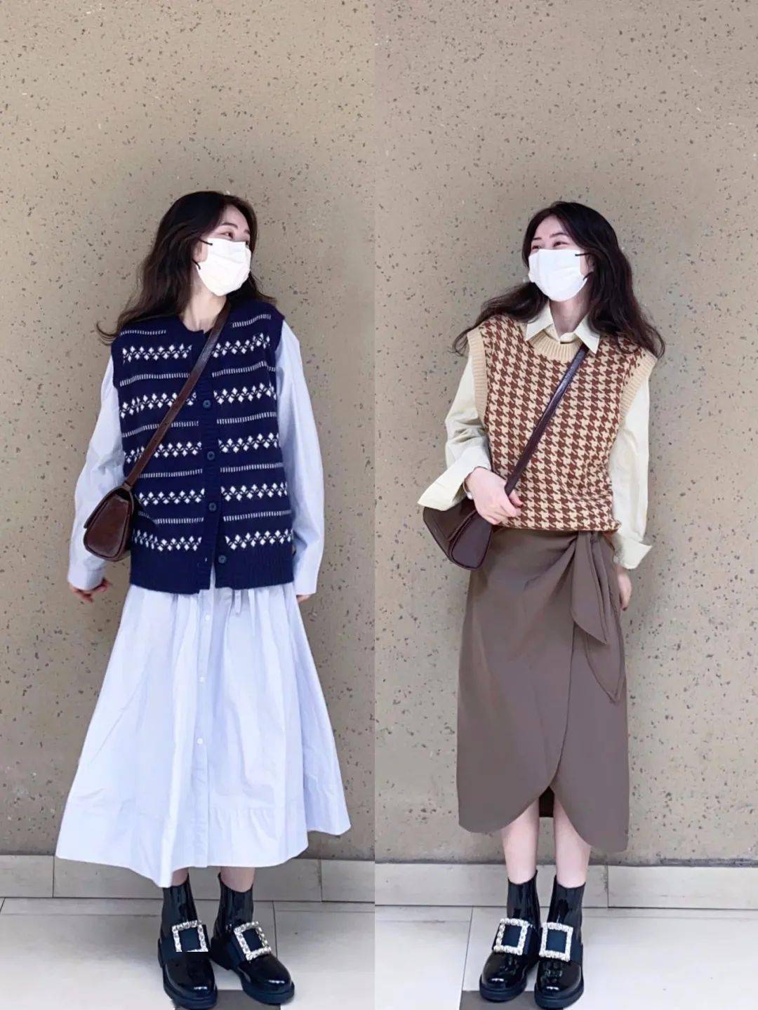 图片 “马甲+仙女裙”才是初秋王炸组合！这样穿太美了！