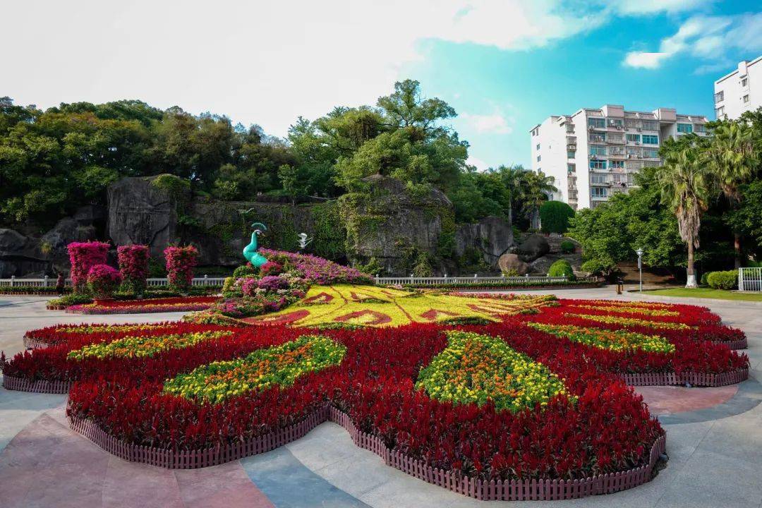 龙岩街心花园图片图片