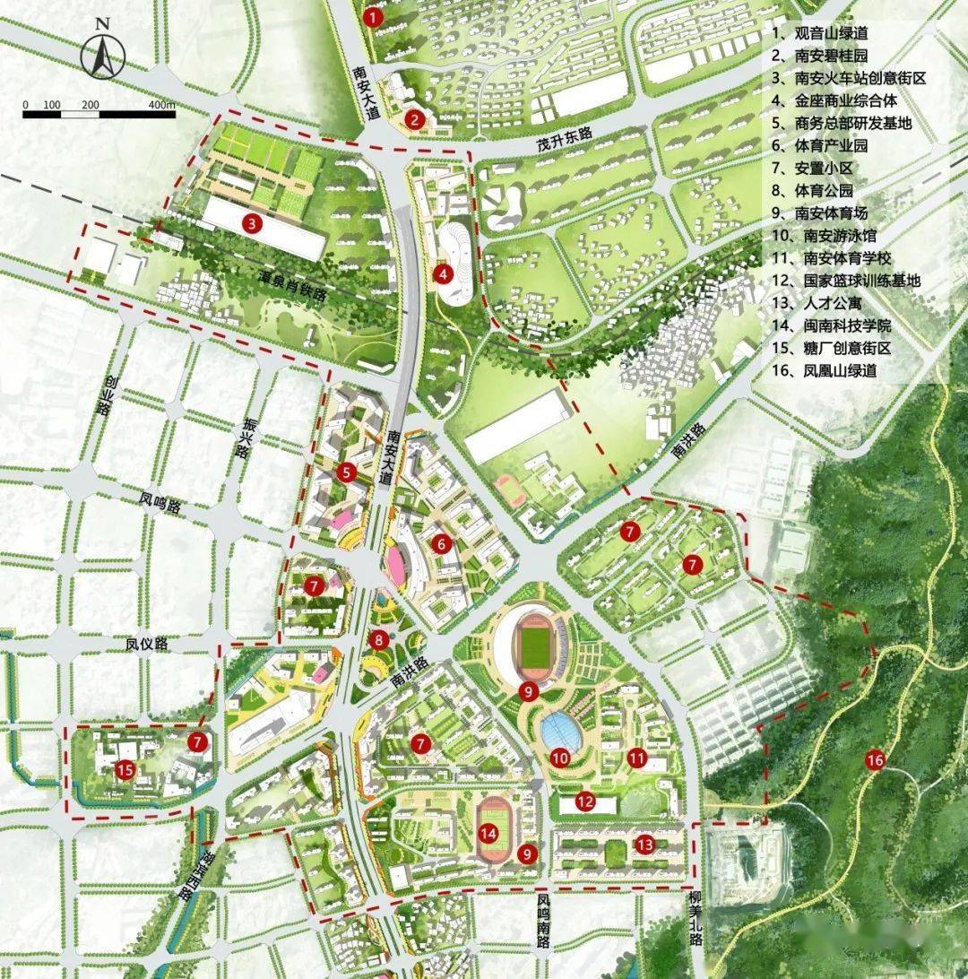 南安南翼新城规划图图片