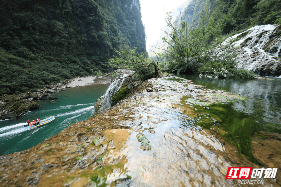 茅岩|国庆避暑去哪“浪”？ 张家界茅岩河景区漂流冲浪好清凉