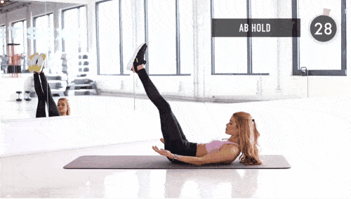 21天练出马甲线每天10分钟瘦腹秘笈附动图