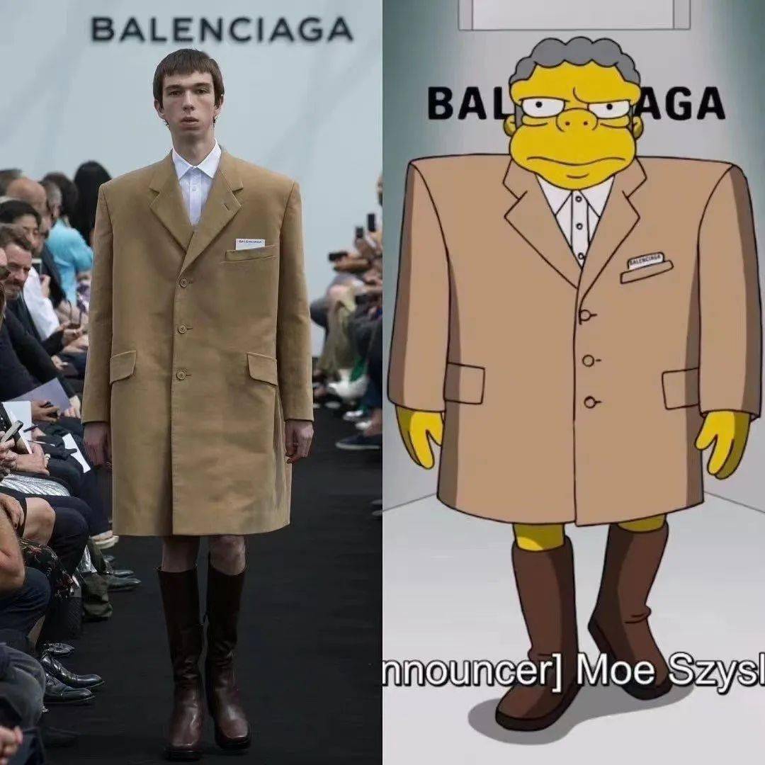 系列 动漫服装秀梦幻联动！Balenciaga邀请辛普森一家来走秀，时装秀甚至被包装成了短片的首映礼……