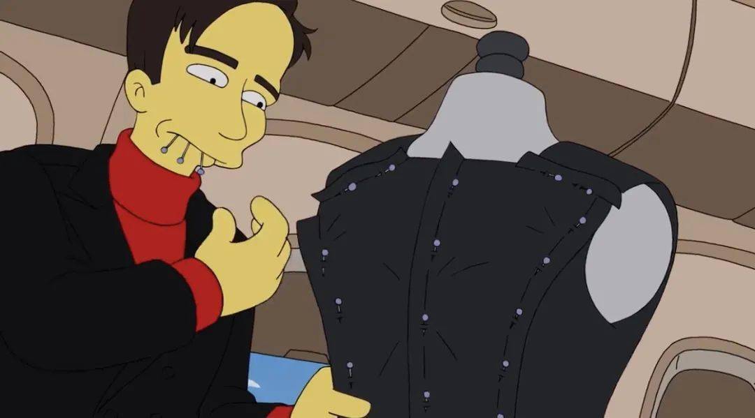 系列 动漫服装秀梦幻联动!Balenciaga邀请辛普森一家来走秀,时装秀甚至被包装成了短片的首映礼……