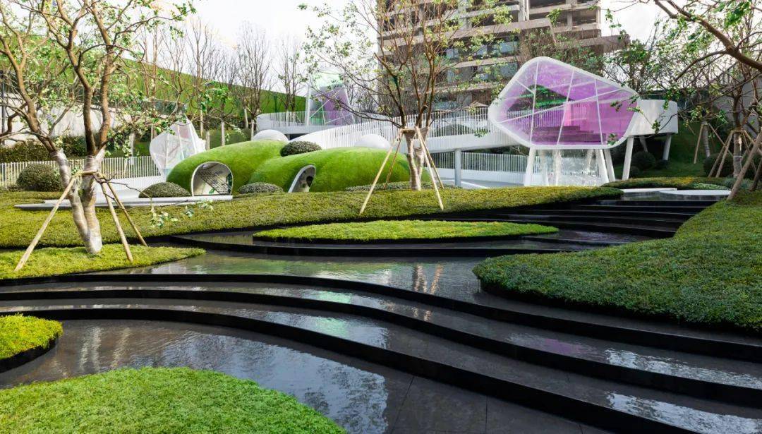 下沉式景观爆火大美隐于内