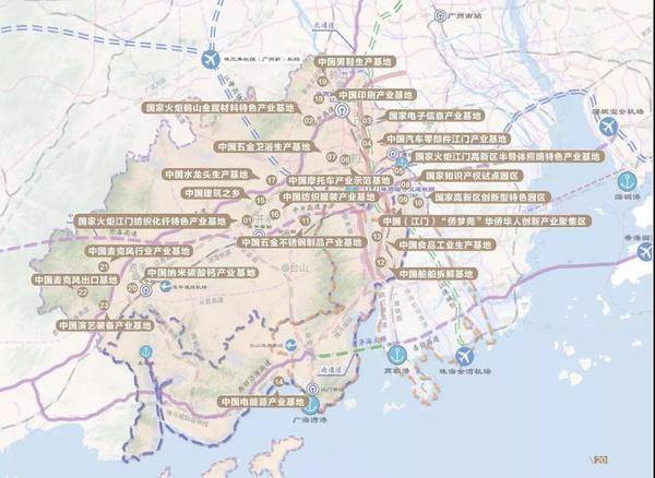 深圳江門產業園,粵澳江門產業合作示範區,珠西新材料集聚區,開平