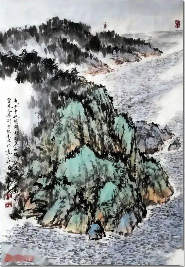 立传大美河山颂祝华诞中国画作品邀请展画家杨惠东