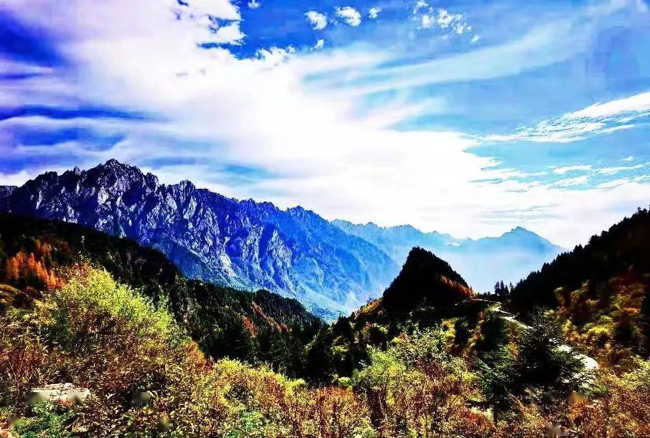 甘南州舟曲县:赛尔布(黑峪沟)秋景,美美美