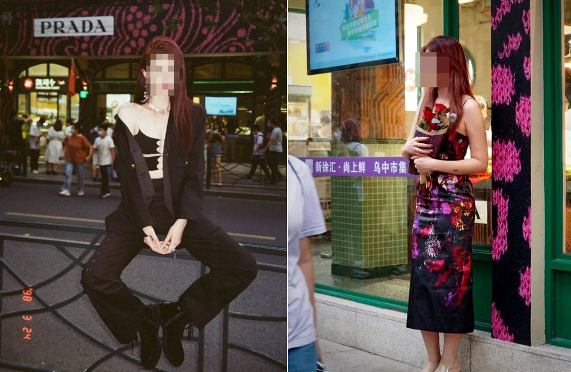 畸形奢侈品PRADA联名菜场现畸形打卡 女子拍完照就将菜扔垃圾桶