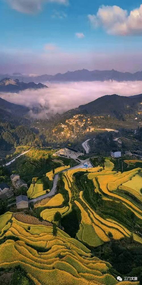 藏在三门的梯田稻浪,一到秋天就惊艳摄影师的相机!