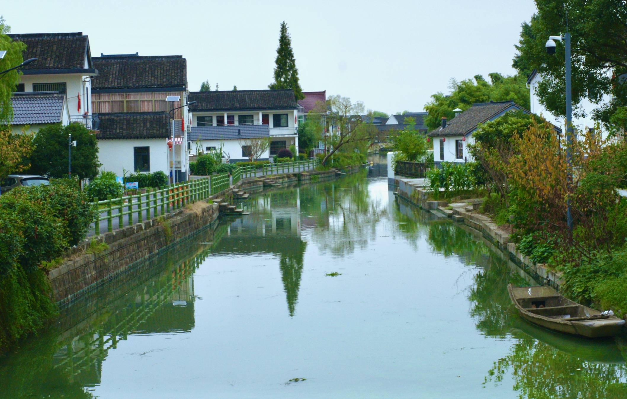 青浦|上海青浦莲湖村：长在公园里的村庄