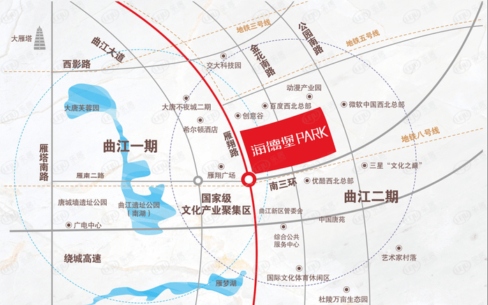 评测曲江二期地铁口高性价比旺座城海德堡park全维度测评