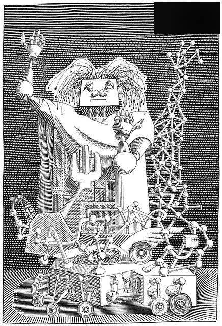 主题|莱姆插画中的奇思怪谈