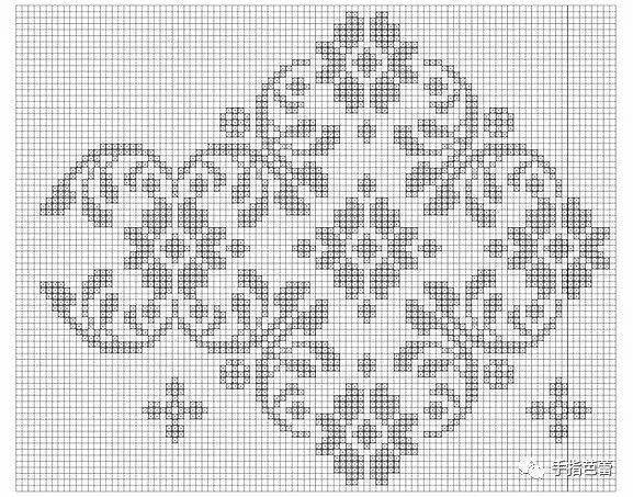 请欣赏今天为大家推荐的就是用这最基础的针法钩织的网格化美衣.