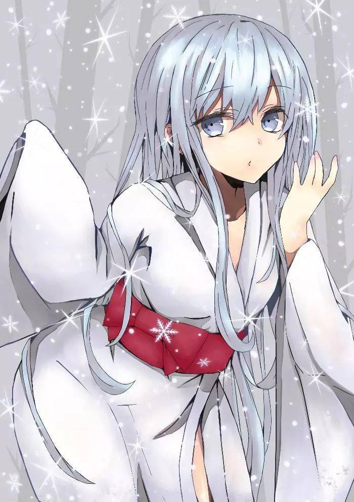 害羞就会融化如雪一样纯洁传说中の雪女特辑