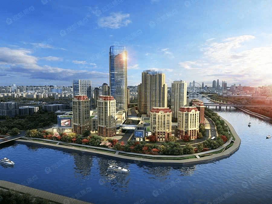 首创天阅海河位于北天津的城市副中心,是名副其实的河景房,该项目距离
