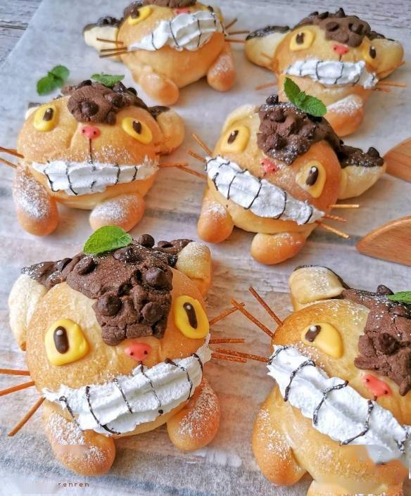 完全舍不得吃！日本甜品师制作外形超可爱的甜品