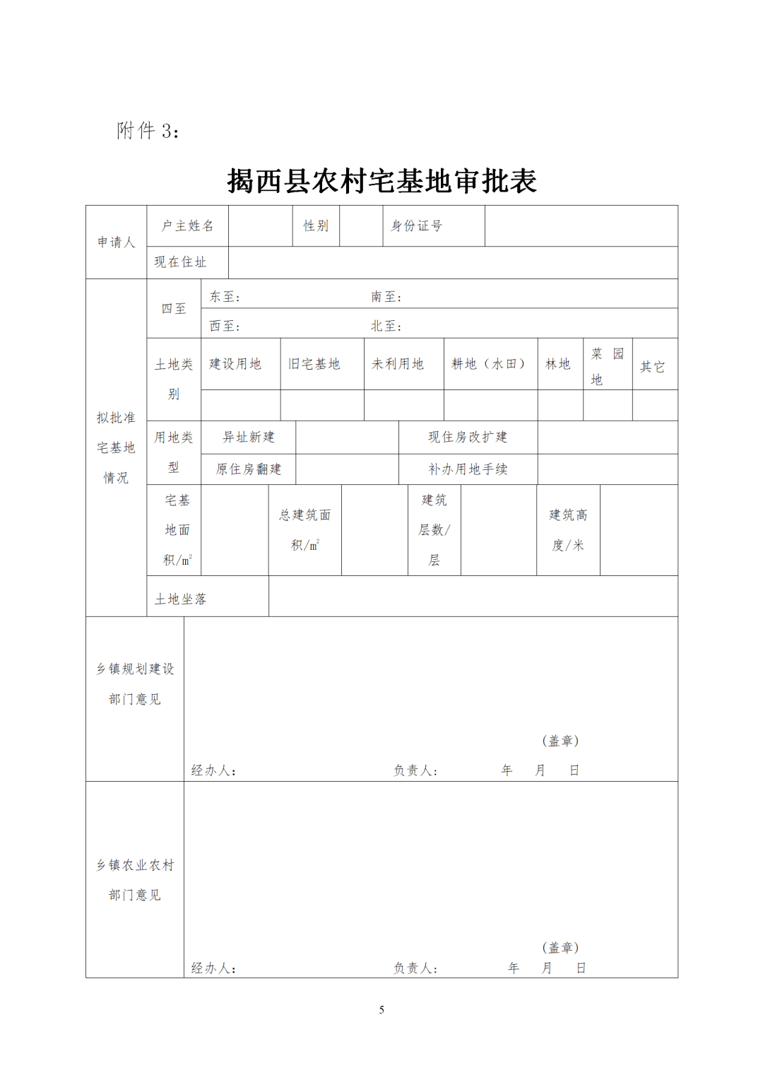 以戶為單位向具有宅基地所有權的農村集體經濟組織提出宅基地建房申請