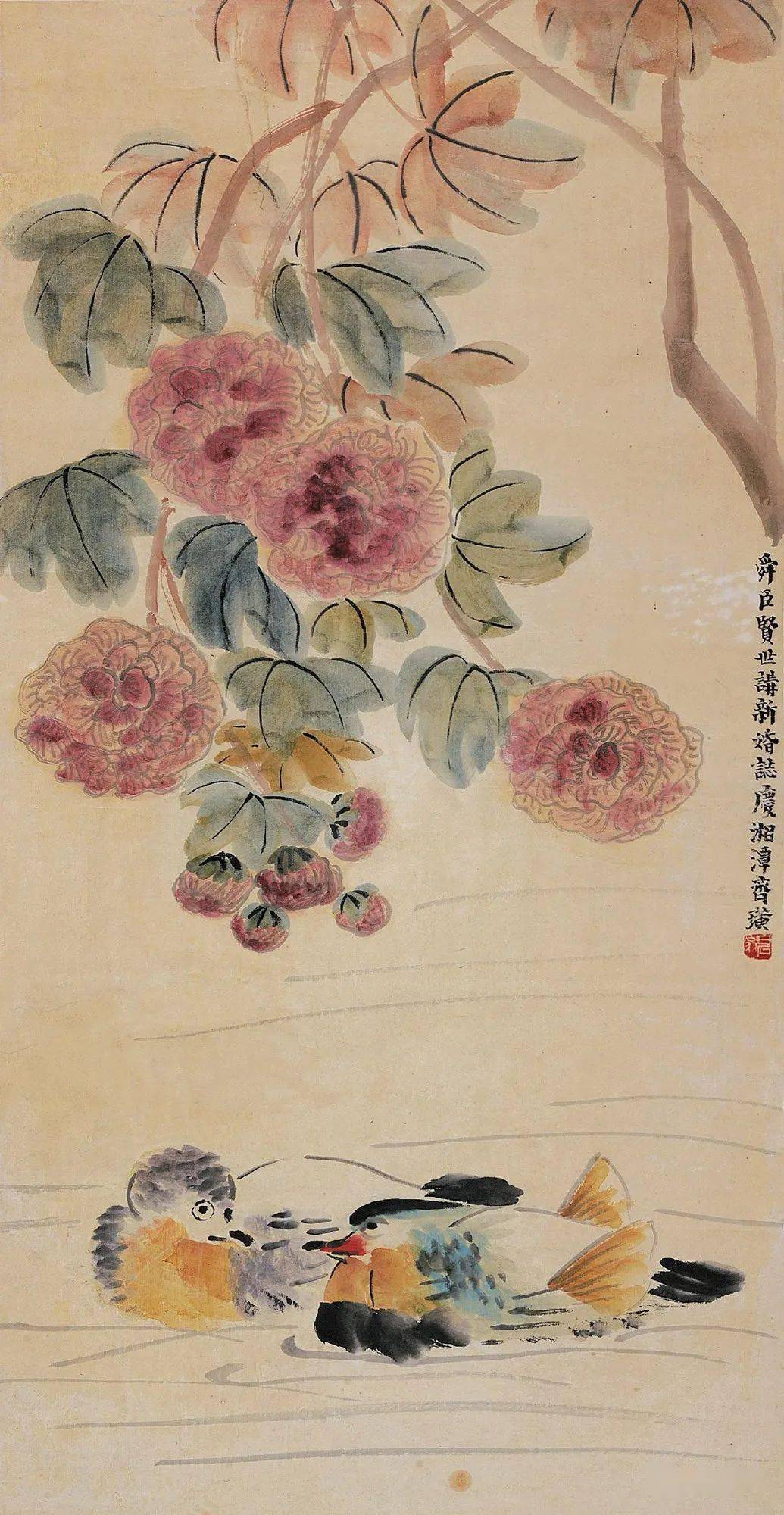 齐白石芙蓉花图片图片