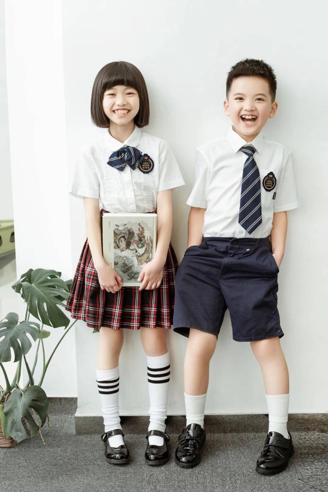 preppystyle看莲华学园校服穿搭指南