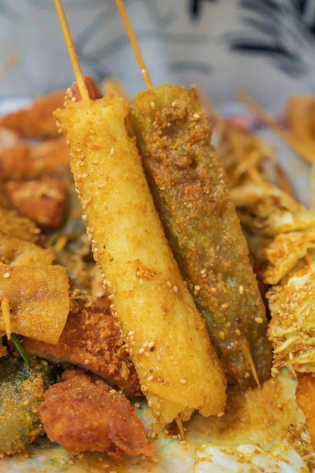炸粿条2蚊串潮汕味十足的炸串档在北京路找到了