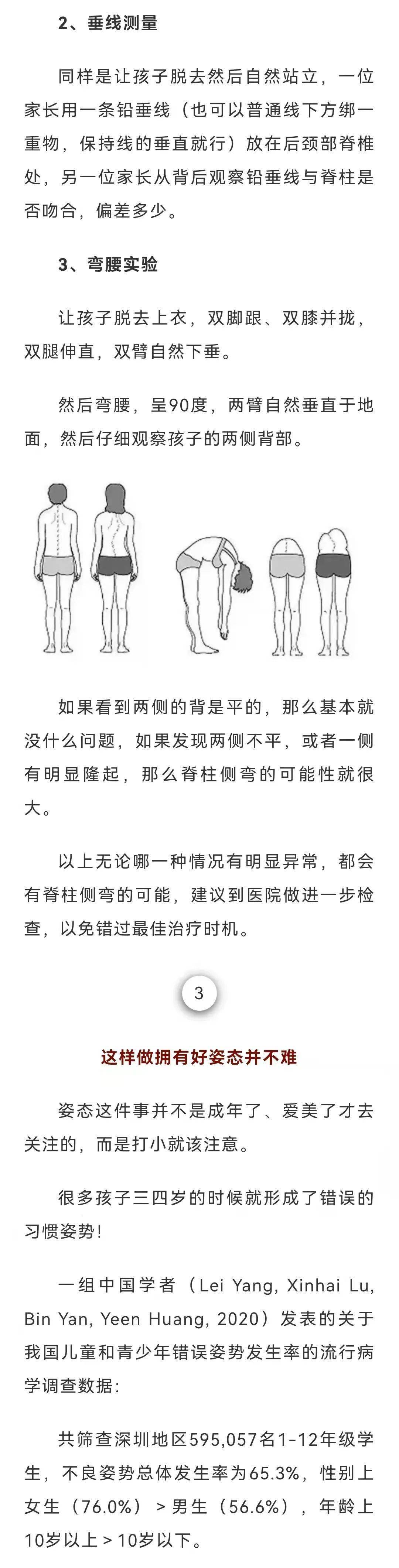 每6個孩子就有一個脊柱側彎這樣做擁有好姿態並不難