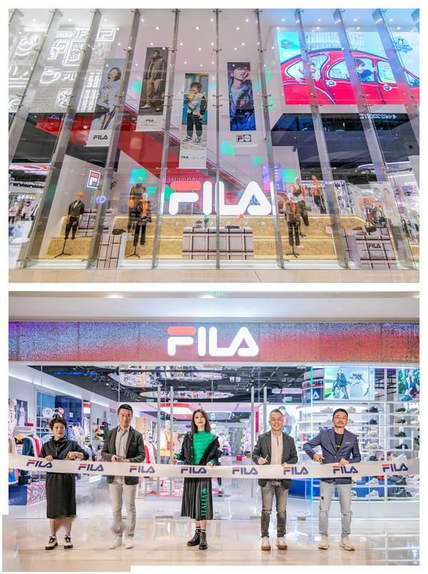 品牌 FILA斐乐全球第二家全新概念店入驻成都IFS