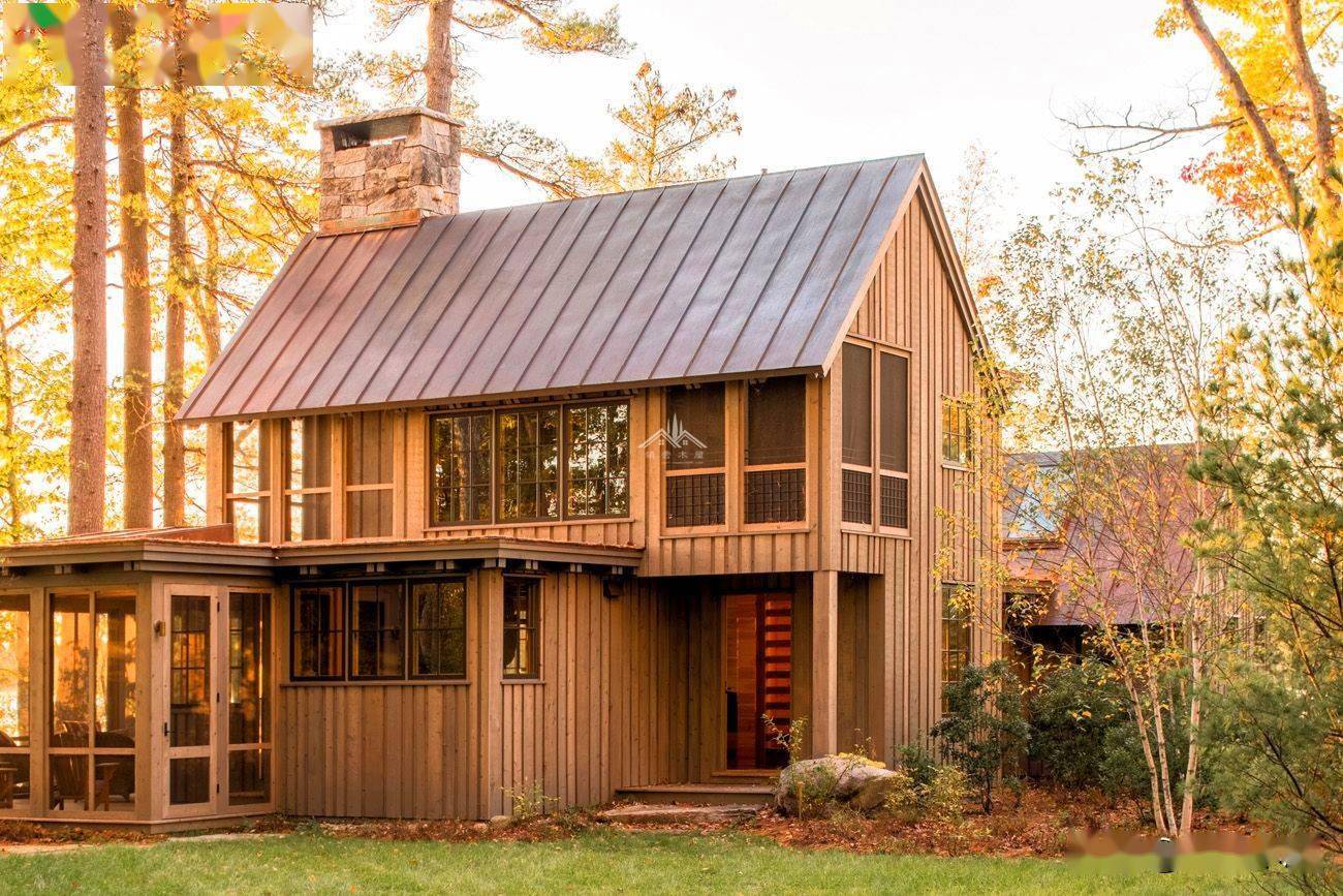 能让70,80,90看完同时都爱上的湖边山地木屋应该是这样子的