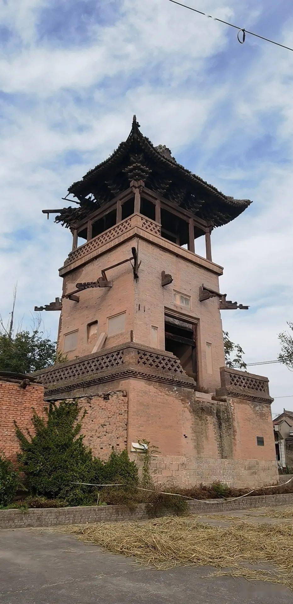 随手拍救古建296山西临汾襄汾县西中黄村春秋楼