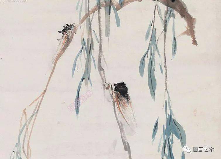 王雪涛大师画昆虫的秘笈——蝉