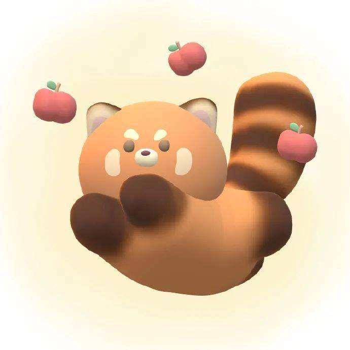 超萌治愈小动物3d头像