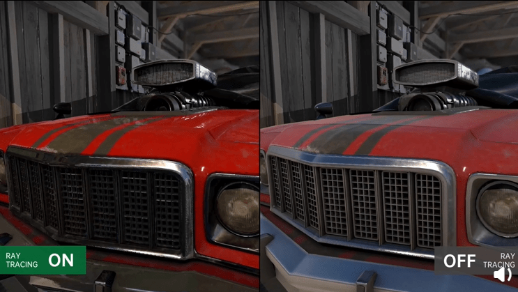 OPPO Reno6 光线追踪功能实机渲染演示：细节更丰富