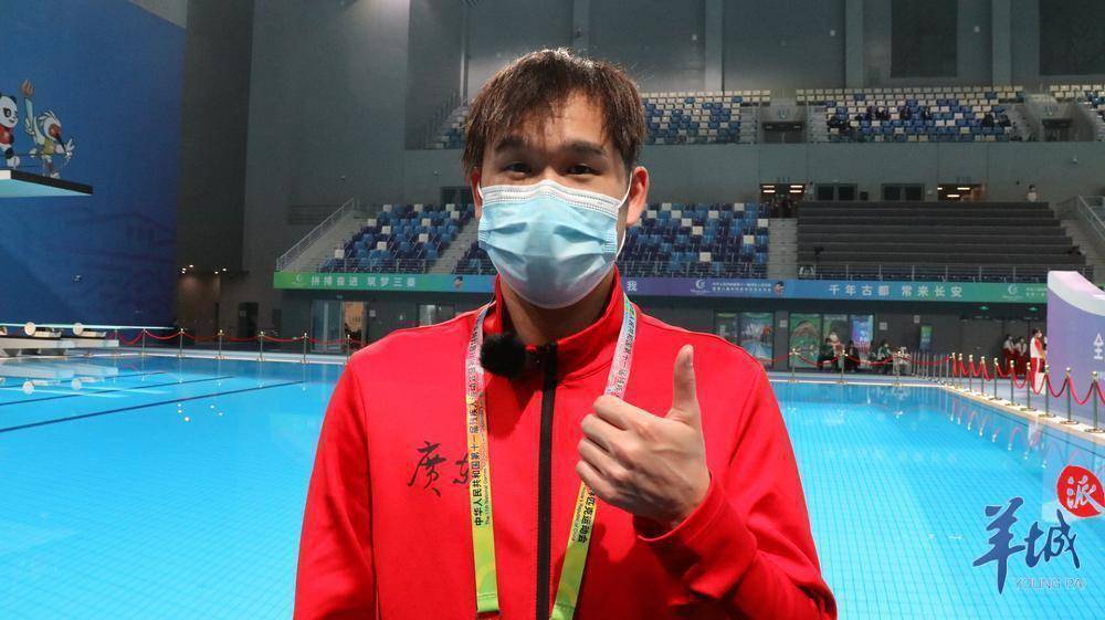 残特奥会广东游泳首金获得者残运会五届元老林福荣再夺金