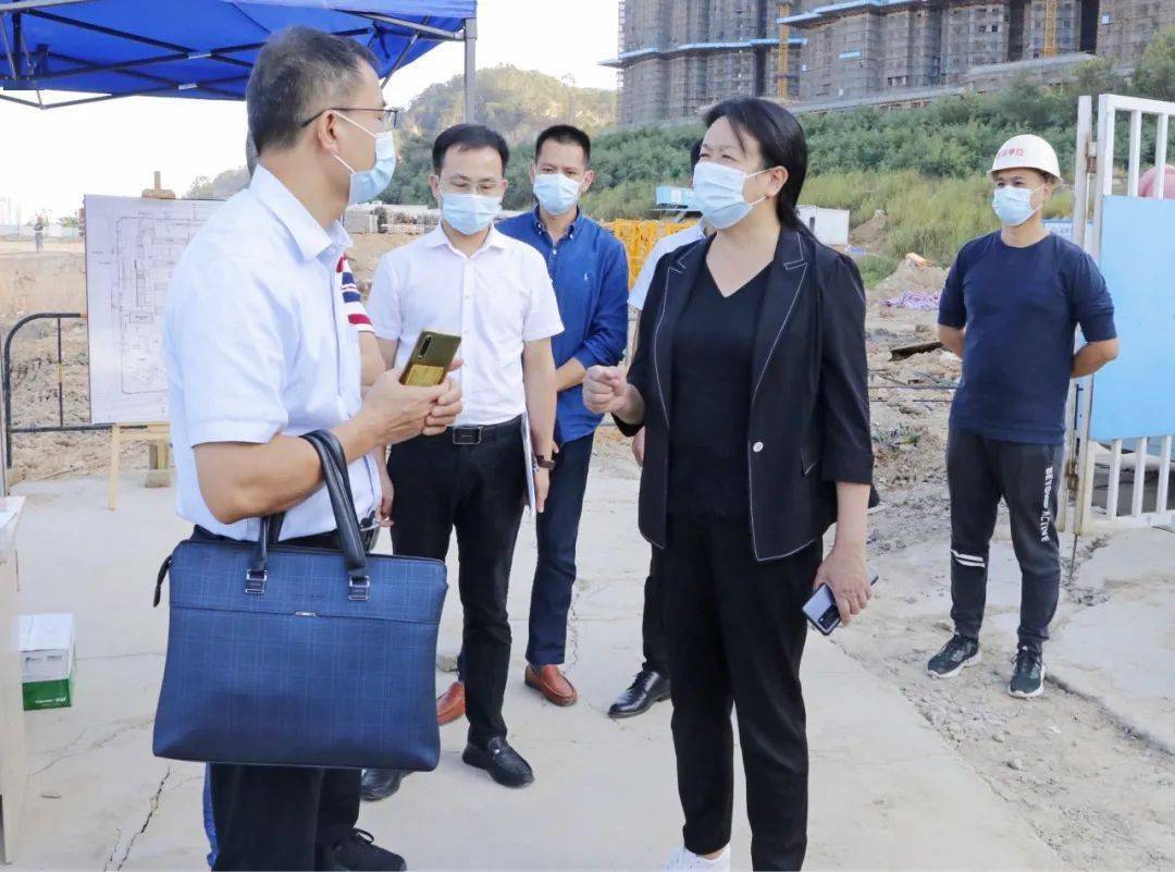 洛江区委主要领导带队开展专题调研_建设
