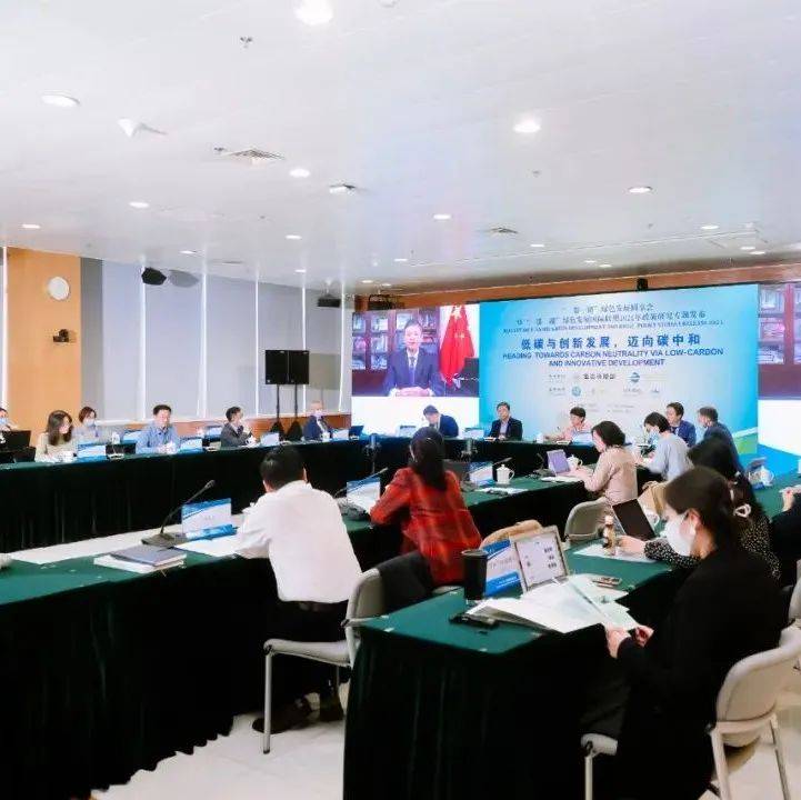 “一带一路”绿色发展圆桌会暨“一带一路”绿色发展国际联盟2021年政策研究专题发布活动在京举行_傅海燕