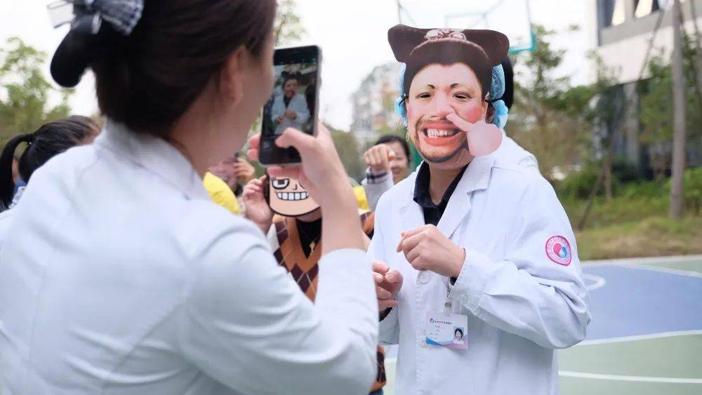 职工健身周day5面具拔河