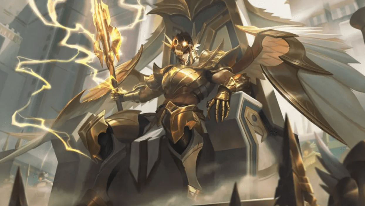 《曙光英雄》公开雷震子新皮肤「荷鲁斯之子」