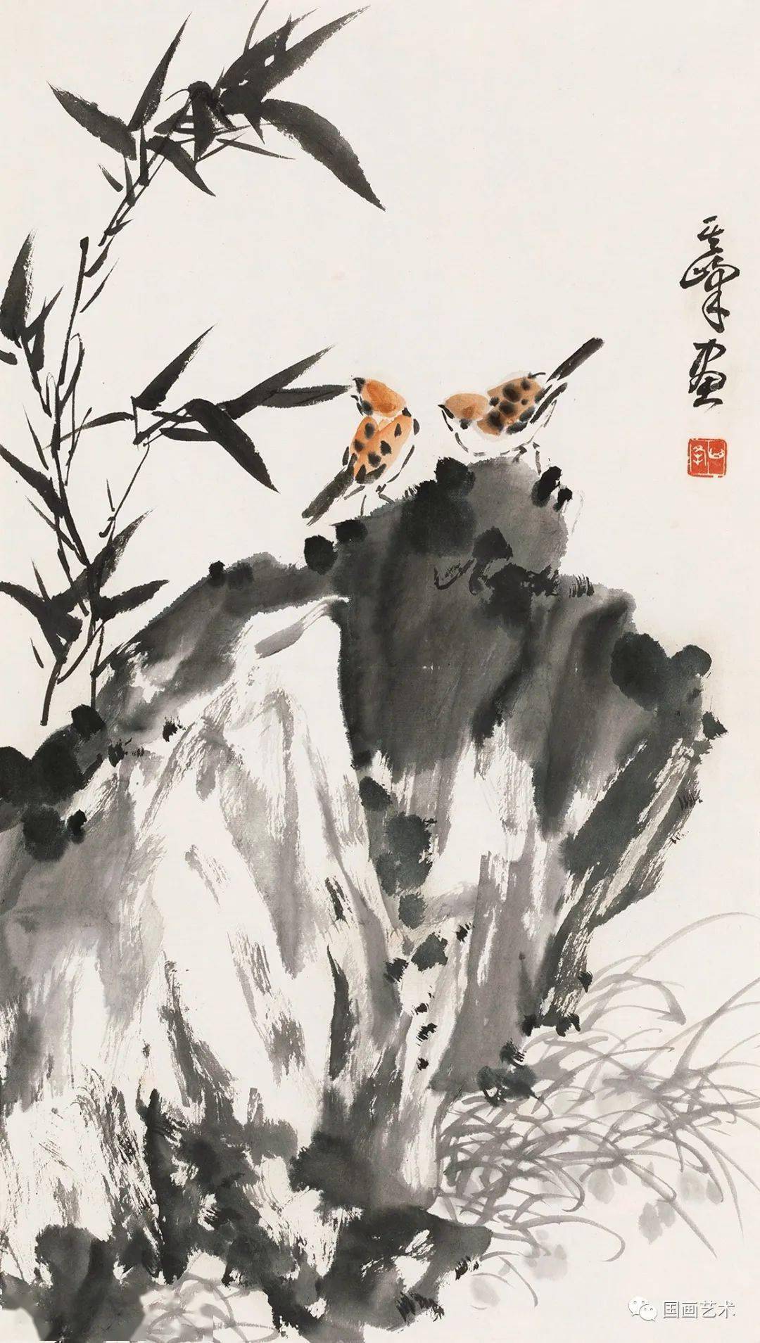 诗画阅微笔重墨厚写意大家孙其峰的绘画艺术