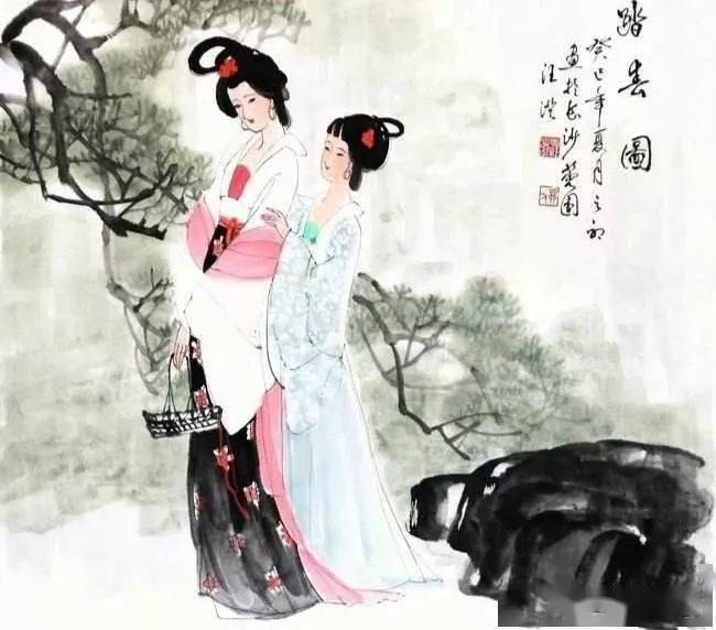 十首经典花间词翠华一去寂无踪
