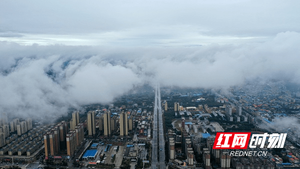 新田县|湖南新田：秋雨过后美如画 云雾缭绕似丹青（组图）