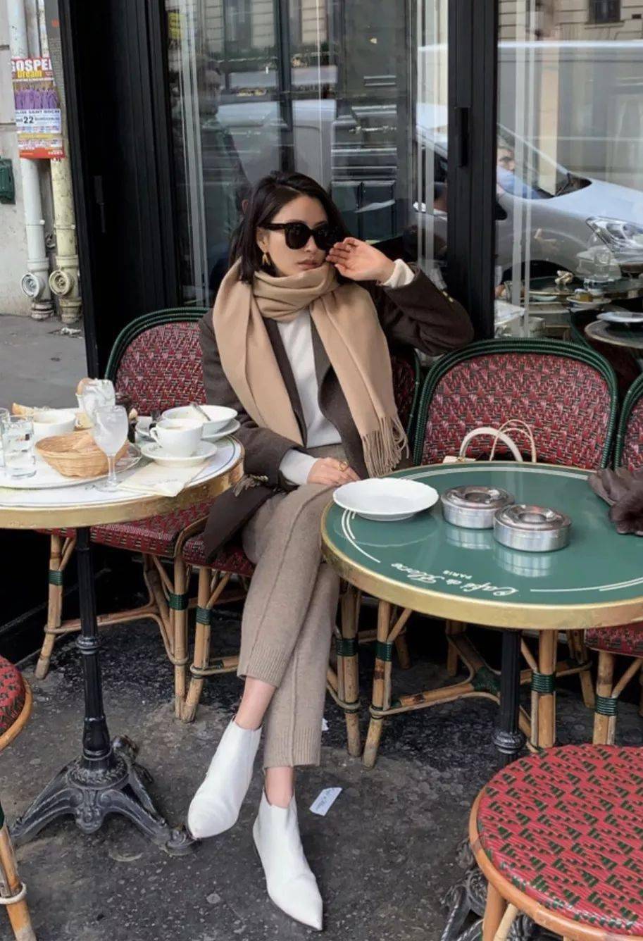 法国 入冬这样穿,也太太太好看了吧!