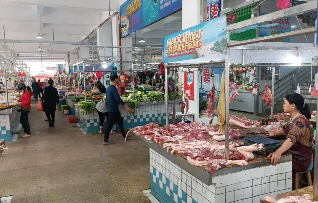 颜值提升闸坡镇这家农贸市场完成升级改造